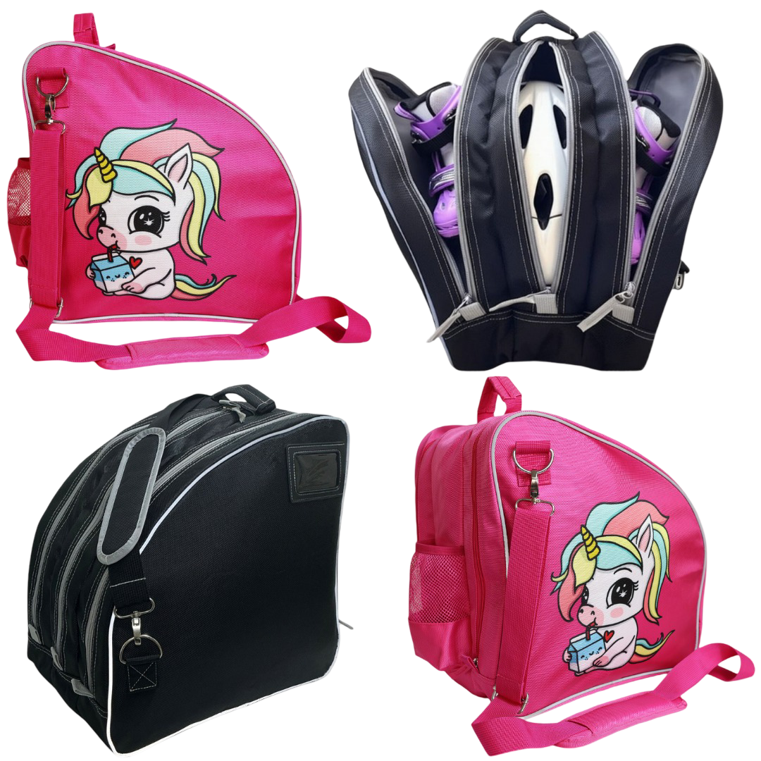 Bolsa para patines Negra/Gris