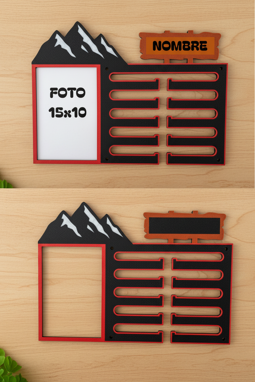 Composición piezas